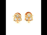 RIPPLE DIAMOND STUDS