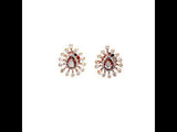 FLORA DIAMOND STUDS