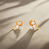 Diamond Studs, Diamond earrings, earring, gold Earring, dimoand jewellery, Efif diamond Jewellery