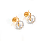 Diamond Studs, Diamond earrings, earring, gold Earring, dimoand jewellery, Efif diamond Jewellery