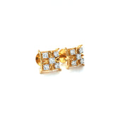 Diamond Studs, Diamond earrings, earring, gold Earring, dimoand jewellery, Efif diamond Jewellery