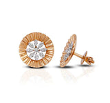 Royal Fleur 18kt Diamond Stud