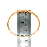 SAPPHIRE ETERNITY BRACELET, diamond jewellery, bracelets, diamond bracelets, gold bracelets, open setting bracelets, closed setting bracelets