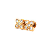 Diamond Studs, Diamond earrings, earring, gold Earring, dimoand jewellery, Efif diamond Jewellery