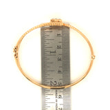 SAPPHIRE ETERNITY BRACELET, diamond jewellery, bracelets, diamond bracelets, gold bracelets, open setting bracelets, closed setting bracelets