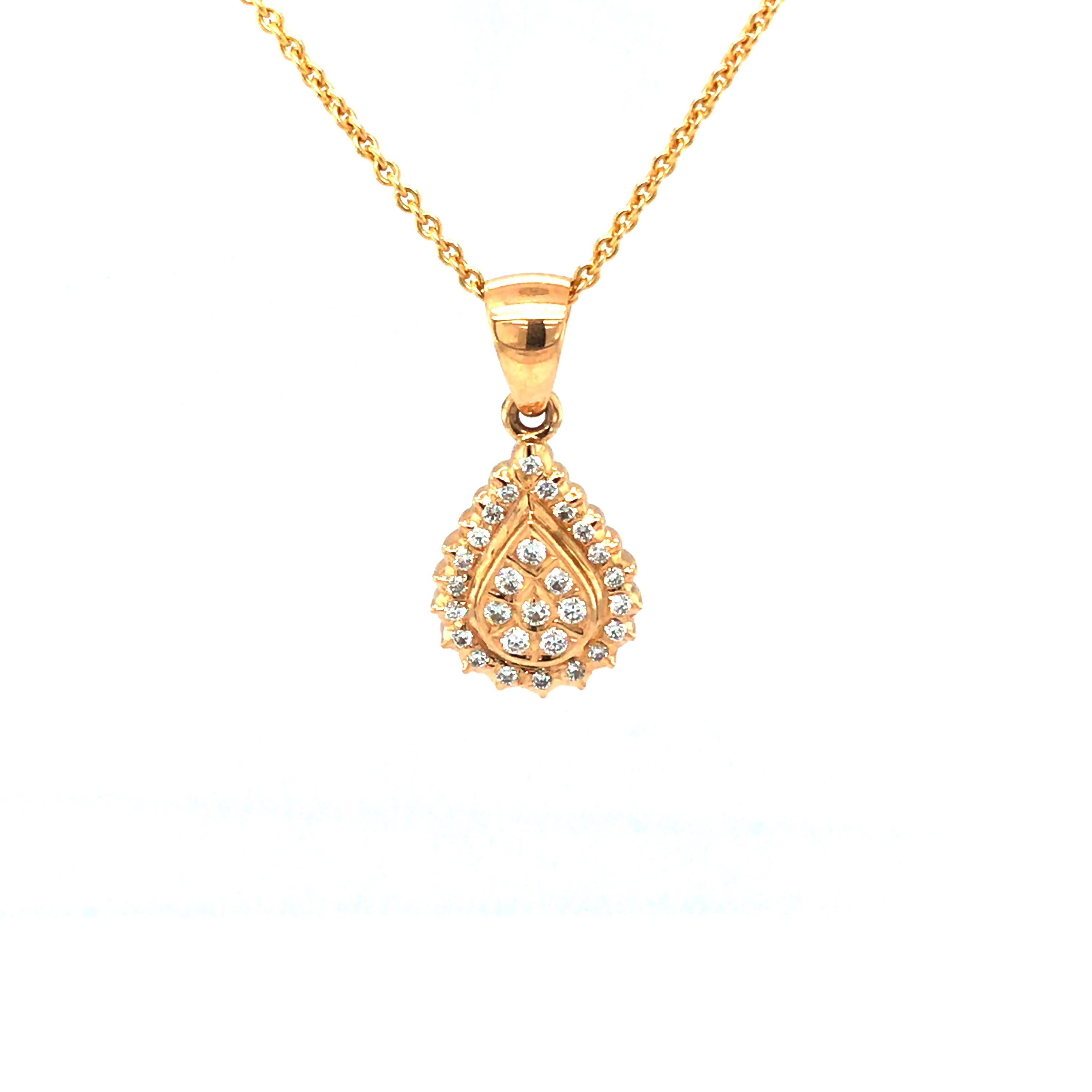 Diamond Pendant For Women Online In India EF-IF Diamond Jewllery