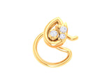 Graceful Oval Nose Pin