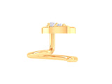 Graceful Oval Nose Pin