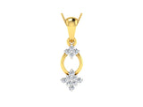 Luminous Twin Star Pendant efifdiamonds Luminous Twin Star Pendant efifdiamonds Pendants 9762.00 EF-IF Diamond Jewellery
