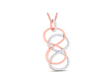 Charming Infinity Pendant efifdiamonds Charming Infinity Pendant efifdiamonds Pendants 55610.00 EF-IF Diamond Jewellery