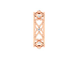 CONTEMPORARY ROSE GOLD HEARTS RING efifdiamonds CONTEMPORARY ROSE GOLD HEARTS RING efifdiamonds Rings 26593.00 EF-IF Diamond Jewellery
