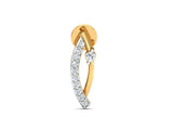Sleek Elongated Arc Studs efifdiamonds Sleek Elongated Arc Studs efifdiamonds Studs Earrings 20996.00 EF-IF Diamond Jewellery