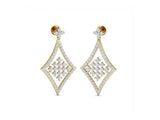 Mystical Checkers Earrings efifdiamonds Mystical Checkers Earrings efifdiamonds Studs Earrings 100137.00 EF-IF Diamond Jewellery