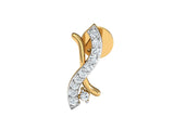 Fancy Overlapping Studs efifdiamonds Fancy Overlapping Studs efifdiamonds Studs Earrings 33352.00 EF-IF Diamond Jewellery