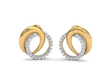 Classic Twin Circle Studs efifdiamonds Classic Twin Circle Studs efifdiamonds Studs Earrings 28584.00 EF-IF Diamond Jewellery