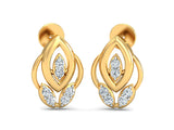 Stunning Ivy Leaf Studs efifdiamonds Stunning Ivy Leaf Studs efifdiamonds Studs Earrings 26801.00 EF-IF Diamond Jewellery