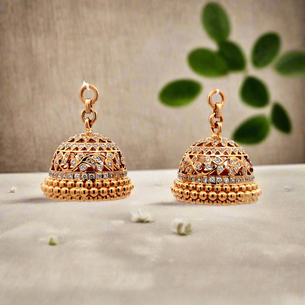 MIRA DIAMOND JHUMKA