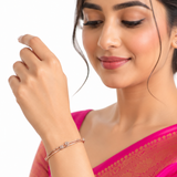 RAIN DROP DIAMOND BANGLE