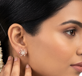 The Rohini Closed Setting 22k Diamond Stud