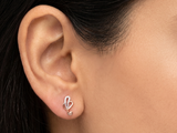 Curvy Tangled Earring