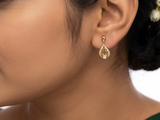Ethereal Leaf Inspired Earrings