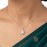 Ultra Chic White Gold Diamond Pendant