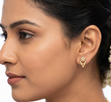 The Jeevanam Closed Setting 22k Diamond Stud