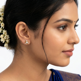 ORNATE DIAMOND STUDS
