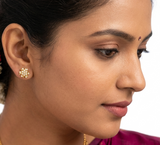 The Sneham Closed Setting 22k Diamond Stud