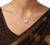 BUTTERFLY EVIL EYE PENDANT