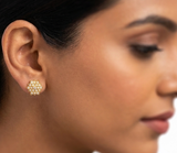 The Abaran Closed Setting 22k Diamond Stud