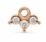 ANGEL HALO DIAMOND NOSE PIN