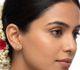The Sanmithi Closed Setting 22k Diamond Stud