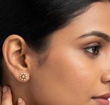 The Bhoomi Closed Setting 22k Diamond Stud