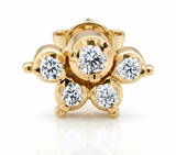 LUXEVA DIAMOND NOSE PIN
