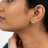 MANYA DIAMOND STUDS