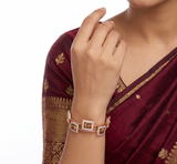 GODDESS LAKSHMI DIAMOND BANGLE