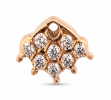 YAZHINI DIAMOND NOSE PIN