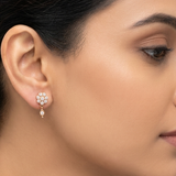 The Manjula Closed Setting 22k Diamond Stud
