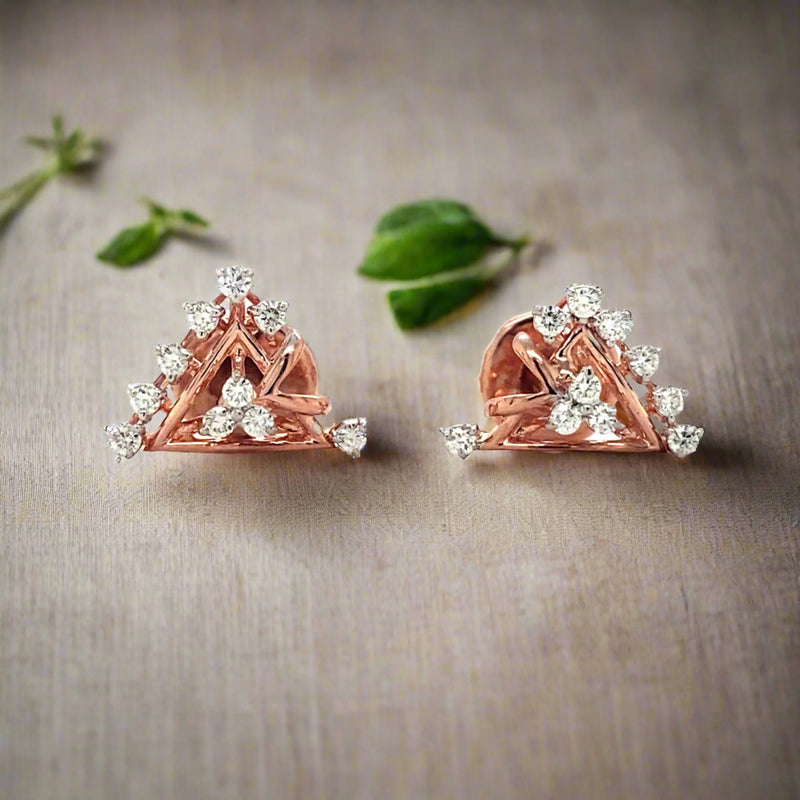 SESHA DIAMOND STUDS