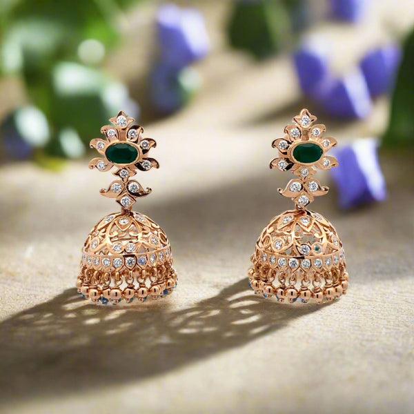 Latest Jhumka Earrings Designs Online - Blingvine