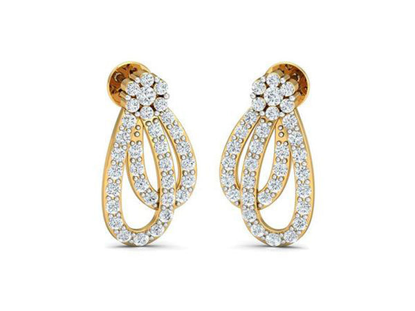 Elegant Interlinked Loop Earrings