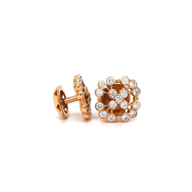 Diamond Studs, Diamond earrings, earring, gold Earring, dimoand jewellery, Efif diamond Jewellery 