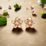 Diamond Studs, Diamond earrings, earring, gold Earring, dimoand jewellery, Efif diamond Jewellery 