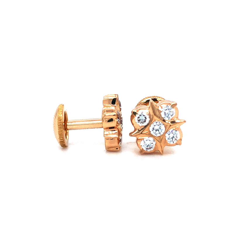 Diamond Studs, Diamond earrings, earring, gold Earring, dimoand jewellery, Efif diamond Jewellery 