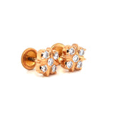 Diamond Studs, Diamond earrings, earring, gold Earring, dimoand jewellery, Efif diamond Jewellery 