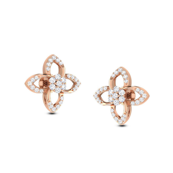 Diamond Studs, Diamond earrings, earring, gold Earring, dimoand jewellery, Efif diamond Jewellery 