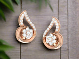 Curvy Petal Stud efifdiamonds Curvy Petal Stud efifdiamonds Studs Earrings 42848.00 EF-IF Diamond Jewellery