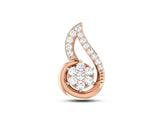 Curvy Petal Stud efifdiamonds Curvy Petal Stud efifdiamonds Studs Earrings 42848.00 EF-IF Diamond Jewellery