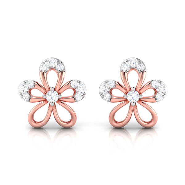 Diamond Studs, Diamond earrings, earring, gold Earring, dimoand jewellery, Efif diamond Jewellery 